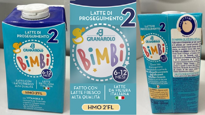 Confezione latte infanzia Granarolo Bimbi